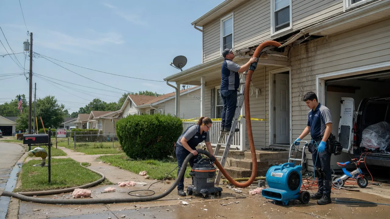 Water Damage Restoration in London, WV near me